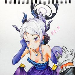 ブルアカ 空崎ヒナ ドレス