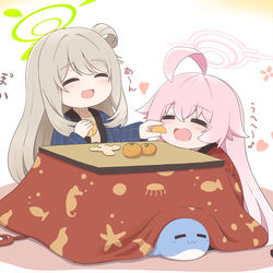 こたつでのんびり