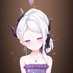 ドレスひな落書き