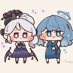 💜💙