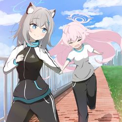 走らされるホシノ