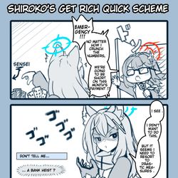 Shiroko's Get Rich Quick Scheme