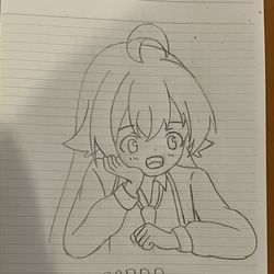227日目 模写 ブルーアーカイブ 小鳥遊ホシノ