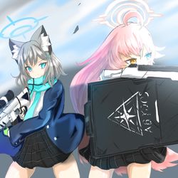 シロコとホシノ