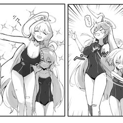 ユメ先輩とホシノちゃん