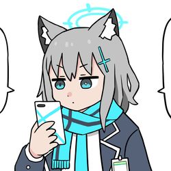 モーニングコールしてくれるシロコ