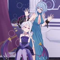 ヒナとアコ