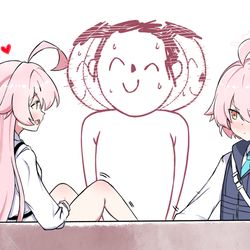うへ~先生、どっちがいい ??