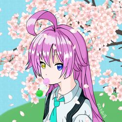 ホシノ〜！お花見しよ〜！