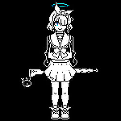 Undertale風ドット：アロナ