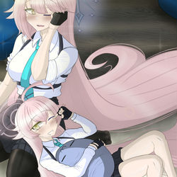 Resting with Hoshino-Chan