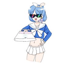 핑크 봉투 주는 아로나