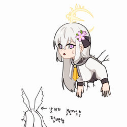 벽에 낀 아즈사