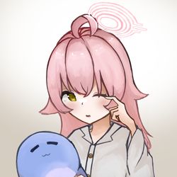 寝起きホシノ