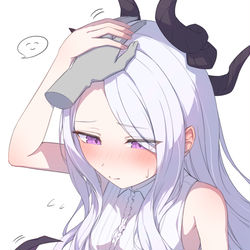 「がんばったから……なでて……」