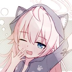 寝起きのホシノちゃん