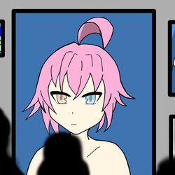 目の色が違うホシノ