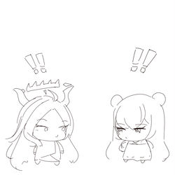 ブルアカの白モップとアズレンの白モップ