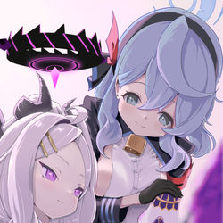 ヒナとアコ
