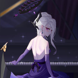 小摸一下礼服日奈