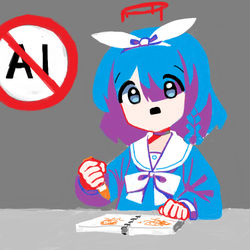 no AI no human