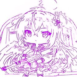 ブルーアーカイブ/白洲アズサ（ミニキャラ）