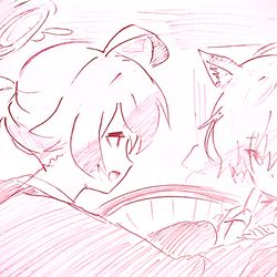 ブルーアーカイブ/小鳥遊ホシノ＆砂狼シロコ