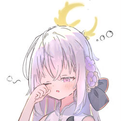 寝起きのアズサ