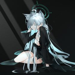 Drew some BlueArchive characters