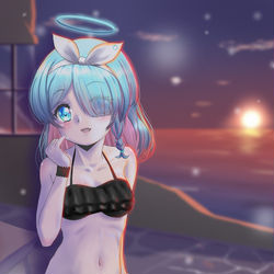 ブルアカ　アロナ　薄暮のデート