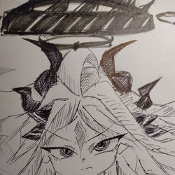 ヒナちゃんをいろんな感じで描く