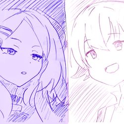 ブルーアーカイブ/空崎ヒナＶＳ小鳥遊ホシノ