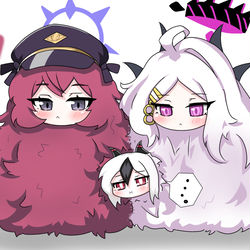 ゲヘナのモップに挟まれるカヨコ