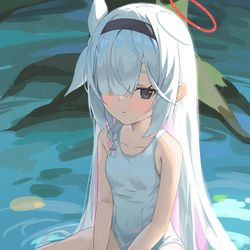 白水着