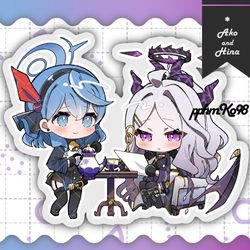 【SD絵】アコヒナティータイム