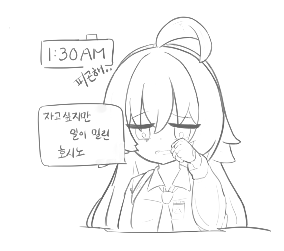 호시노 낙서 / ホシノrkgk