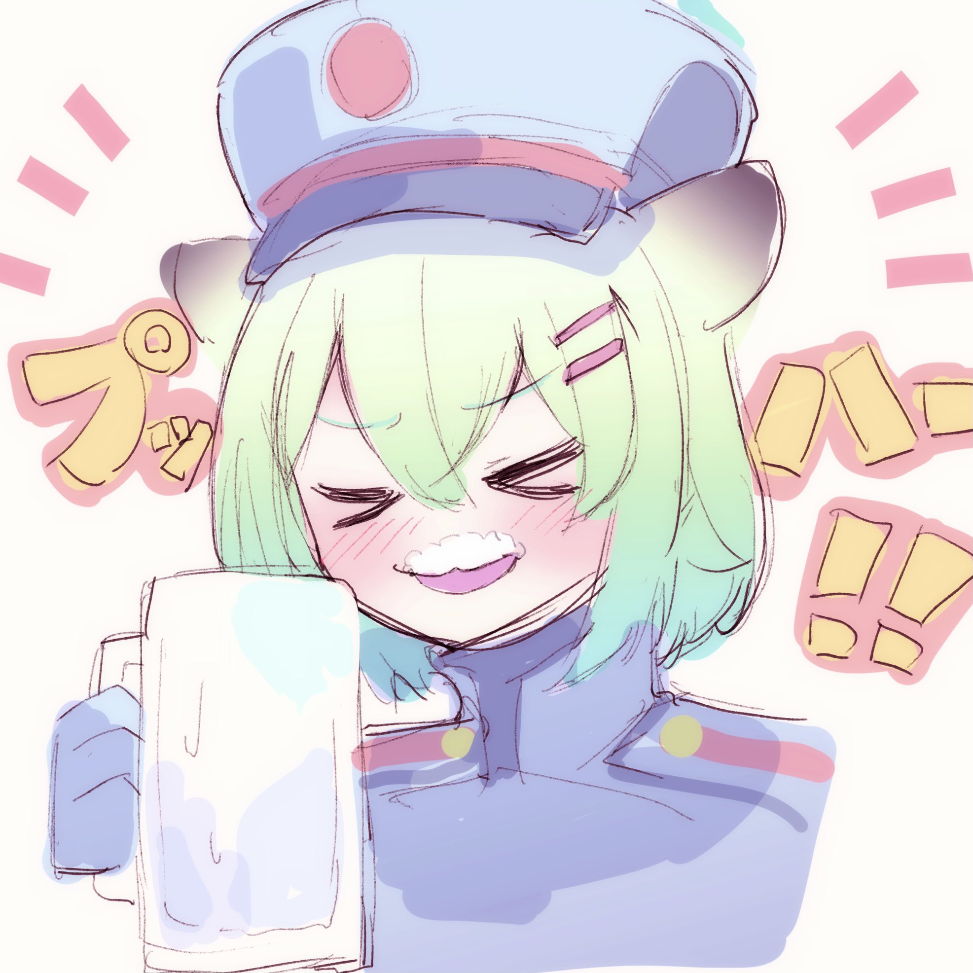 ブルアカ落書き July.2021