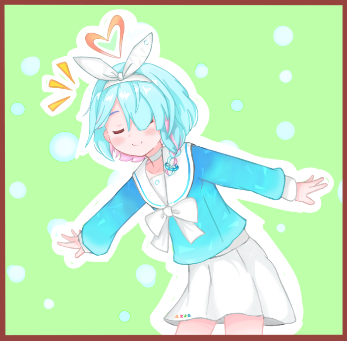 今日は特別に撫でてもいいですよ
