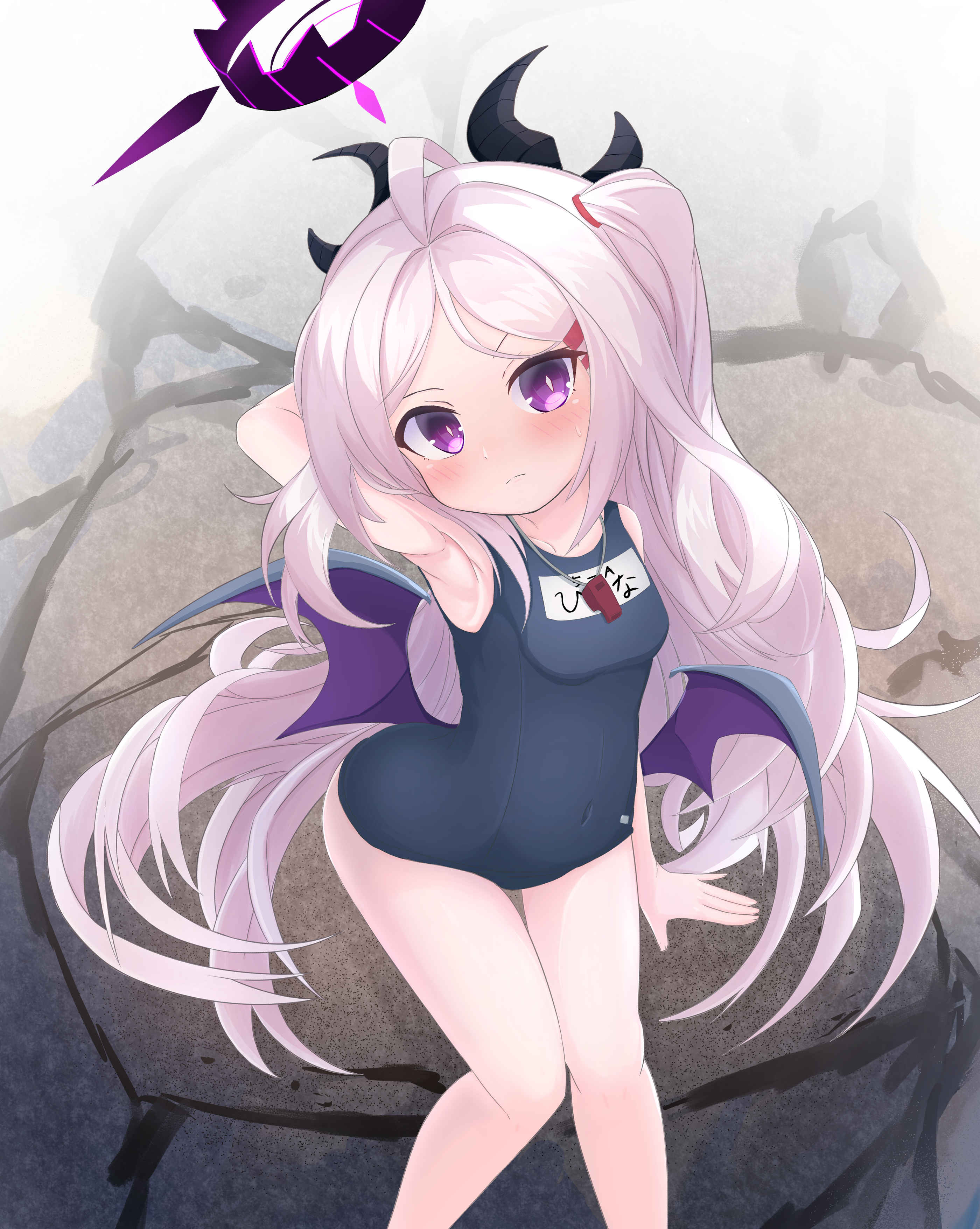 水着のヒナ