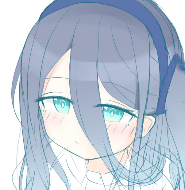 ブルアカらくがき