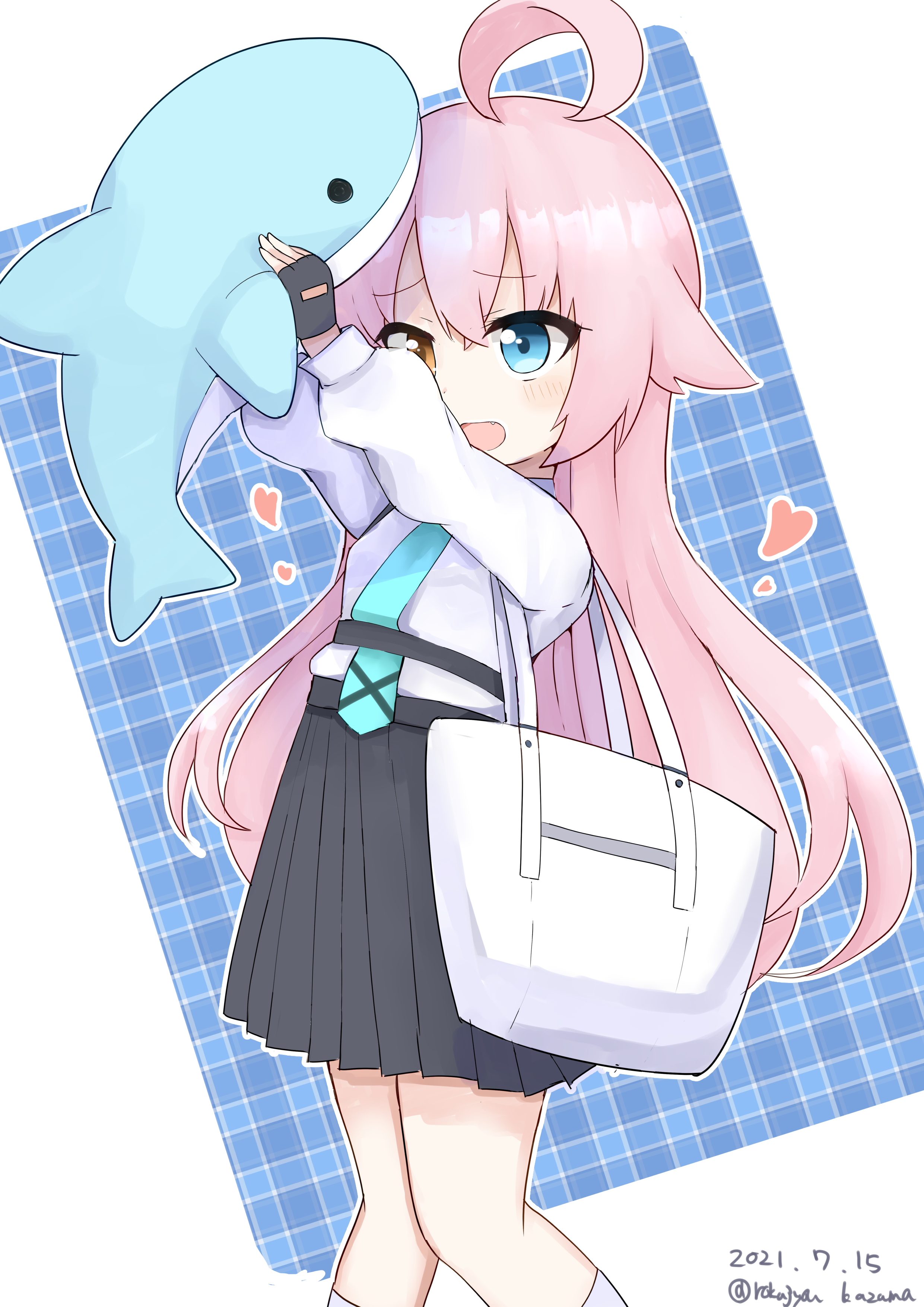 ブルアカらくがき・没絵まとめ