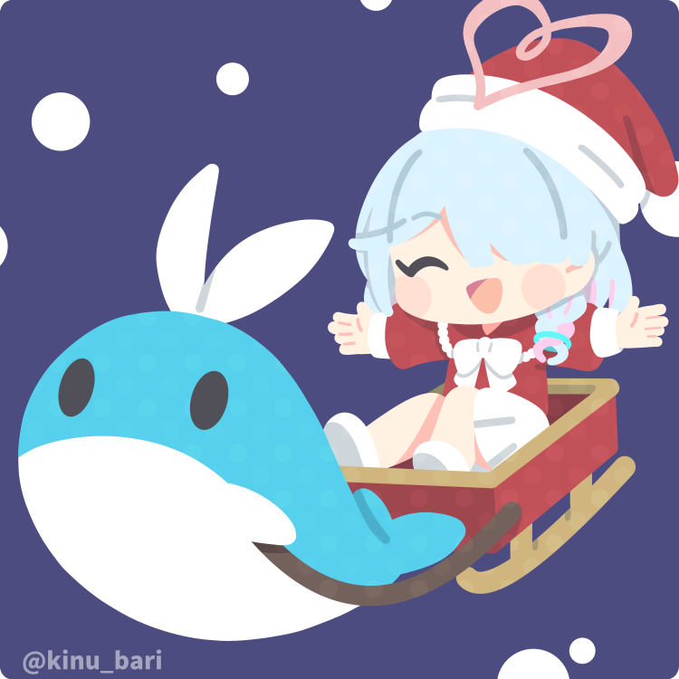 ブルアカサンタ