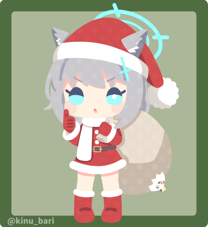 ブルアカサンタ