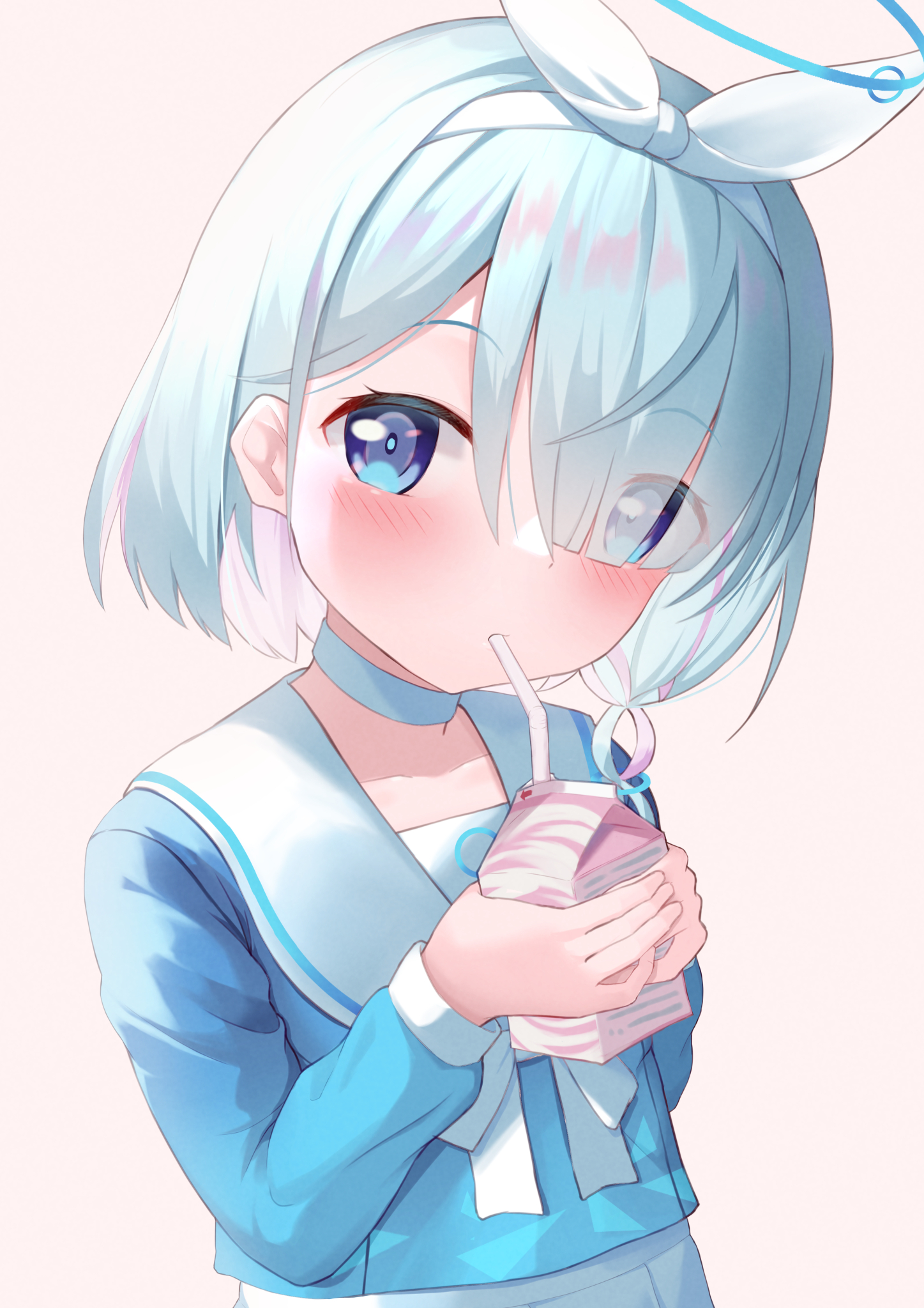 アロナとイチゴミルク