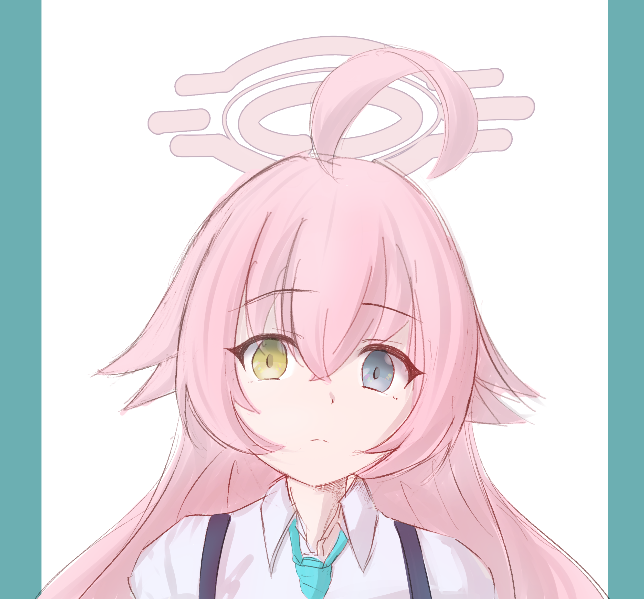 ブルアカらくがき