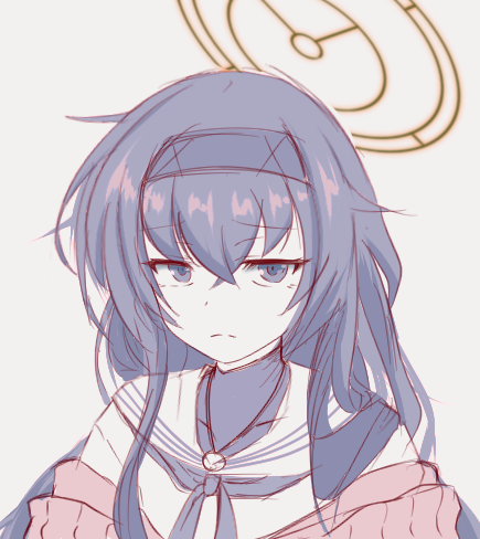 ブルアカらくがき