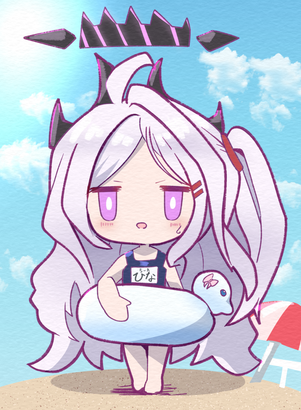 水着ヒナ