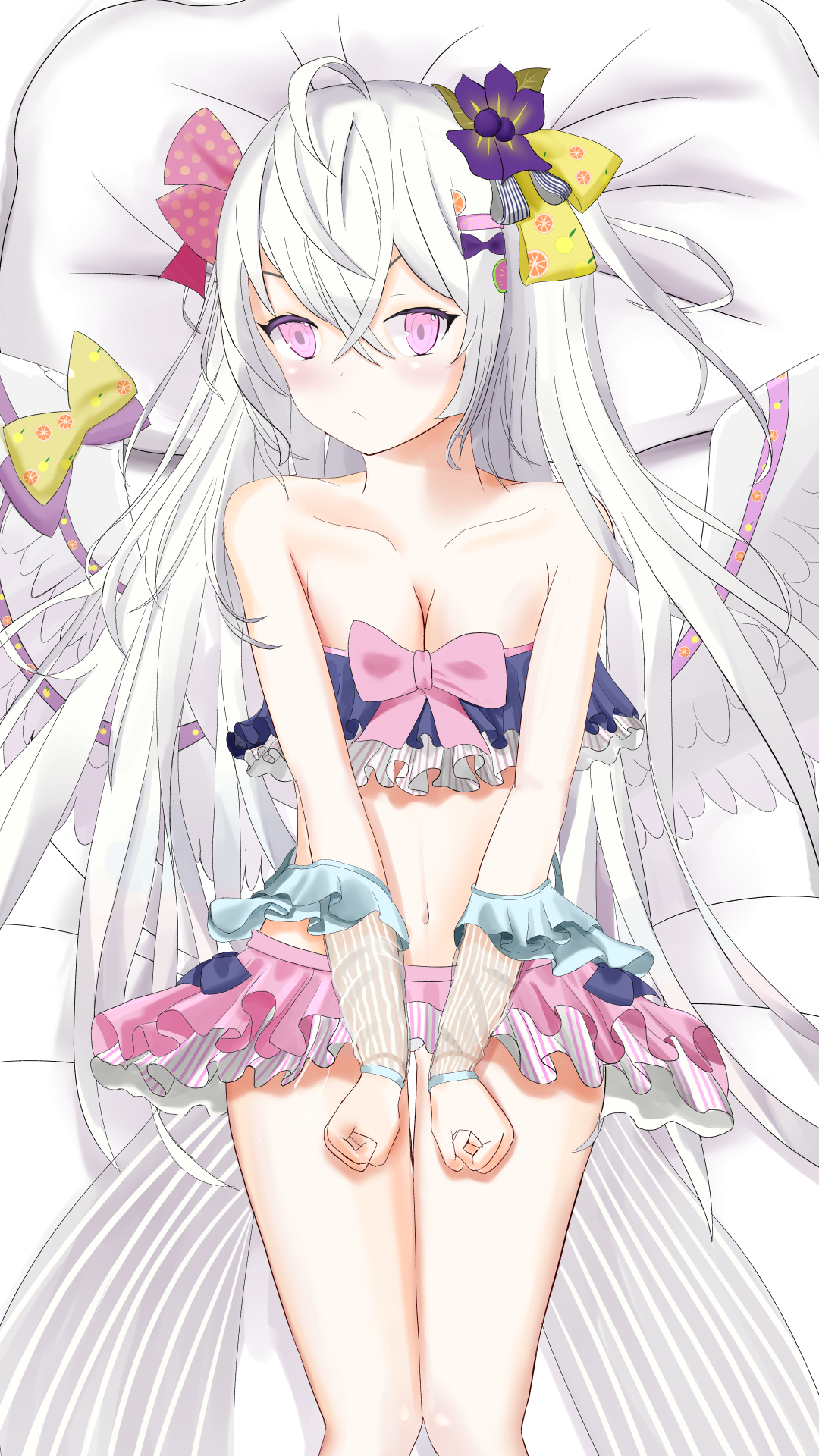 水着アズサ X ベッド