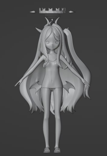 Fanart 3D Hina