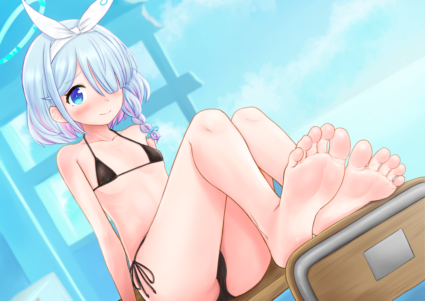 アロナ（黒ビキニ）